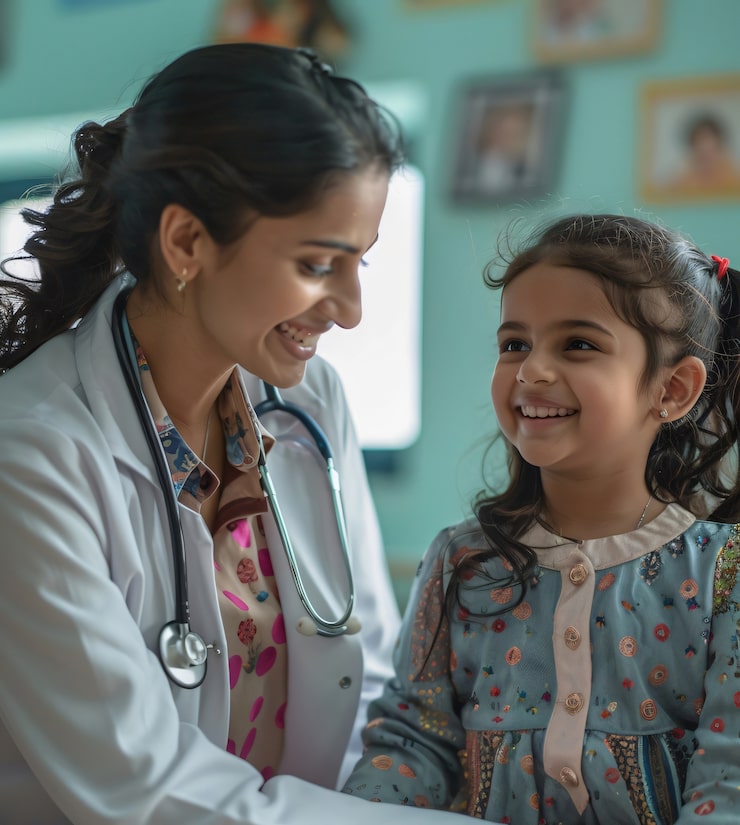 portrait-woman-working-healthcare-system-as-pediatrician_23-2151686819